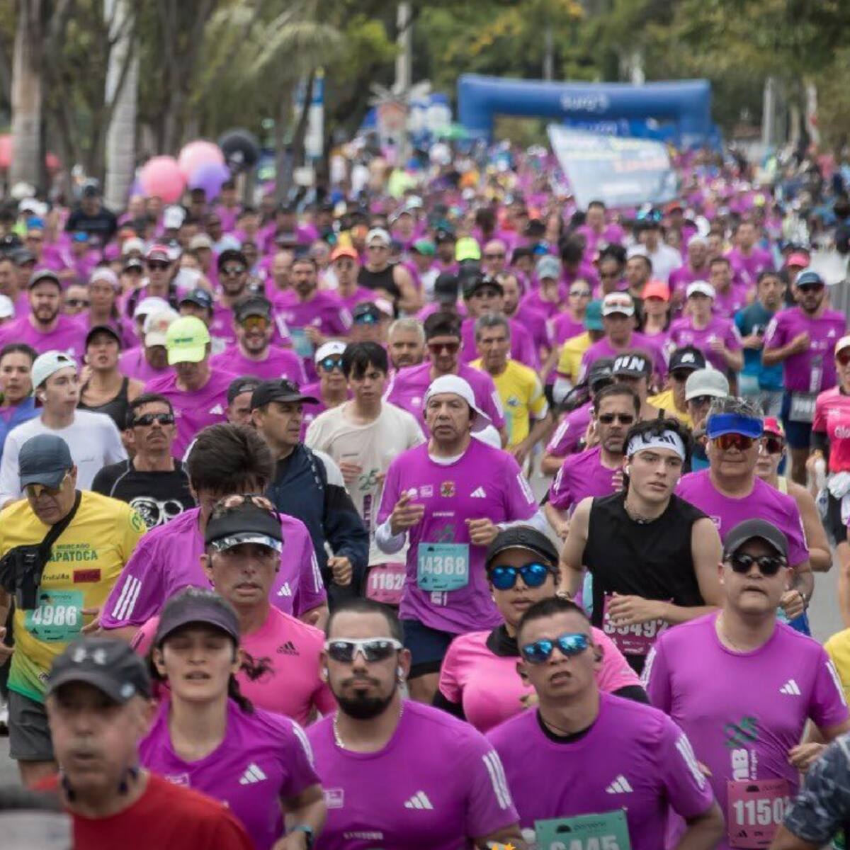 Un participante de la Media Maratón de Bogotá 2025 murió a 200 metros de la meta