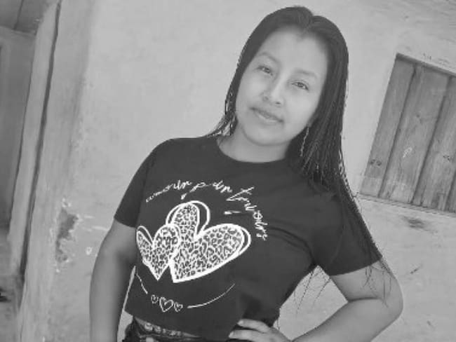 Ruby Eliana Mestizo, víctima de asesinato en el norte del Cauca. Crédito: Cric. 