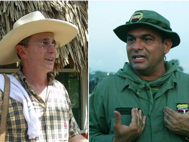 La versión de Salvatore Mancuso sobre el expresidente Álvaro Uribe. Foto: Colprensa