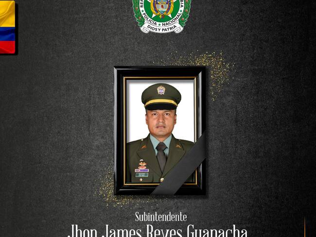 El uniformado se encontraba de descanso cuando fue interceptado y atacado a disparos por hombres armados. Foto: Policía.