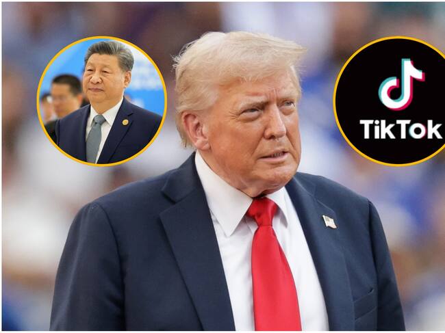 Trump espera “obtener buen acuerdo” en próxima reunión con Xi Jinping y sellar pacto sobre TikTok. Foto: Getty Images.