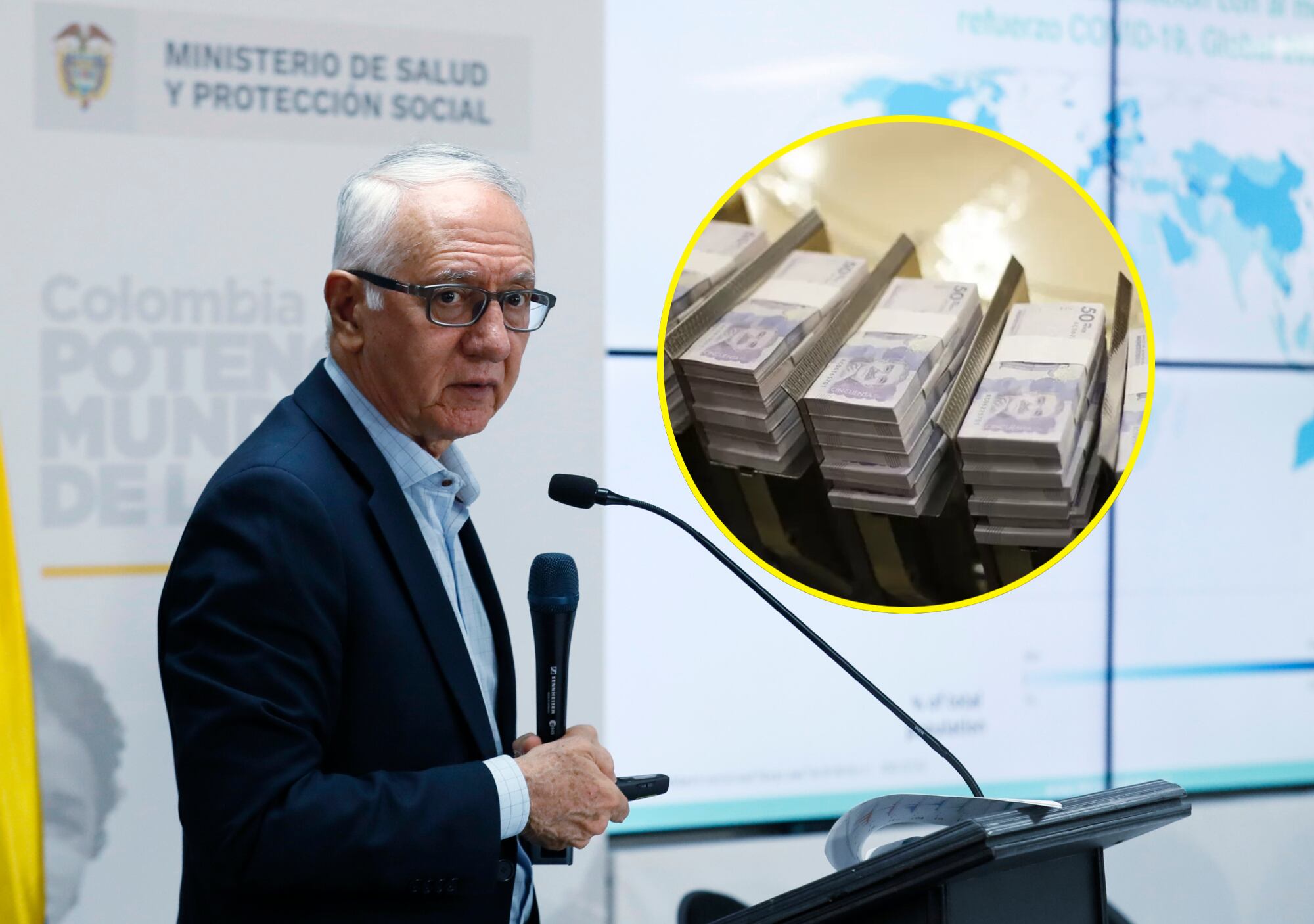 MinSalud advirtió a las EPS que si no pagan las deudas serán liquidadas . Foto: EFE/ Colprensa.