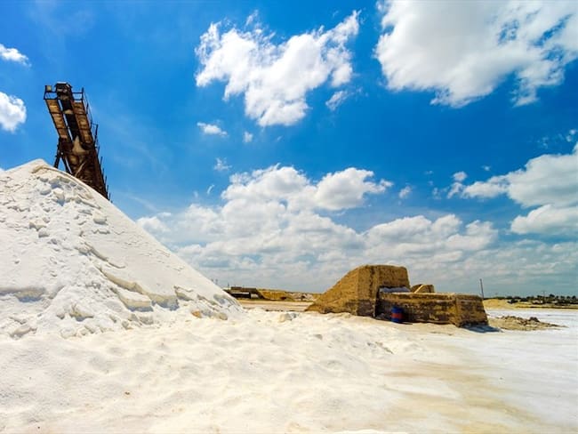 Se identificaron varias actividades ilícitas que se estarían presentando en las salinas de Manuare, en la alta Guajira. Foto: Getty Images / DC COLOMBIA
