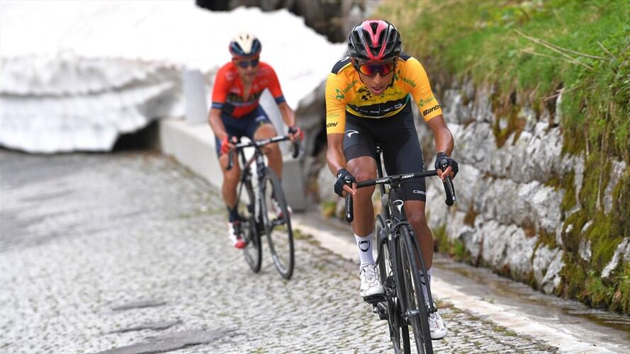 Egan Bernal consolidó su maillot de líder de la clasificación general y se sigue posicionando como uno de los favoritos del Tour de Francia. Foto: Getty Images