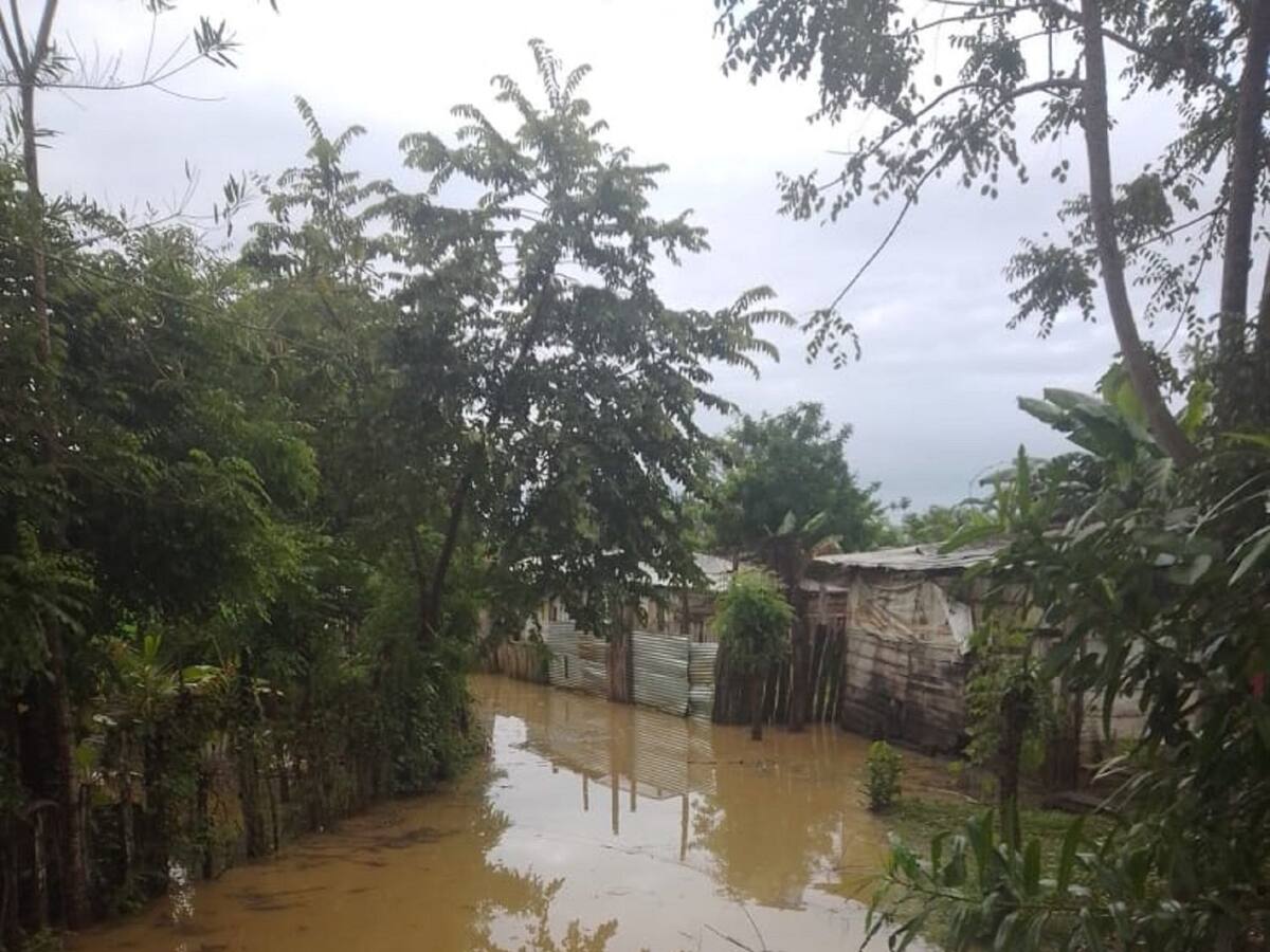 Emergencia en zona rural de Montería: fuertes lluvias dejan cientos de damnificados
