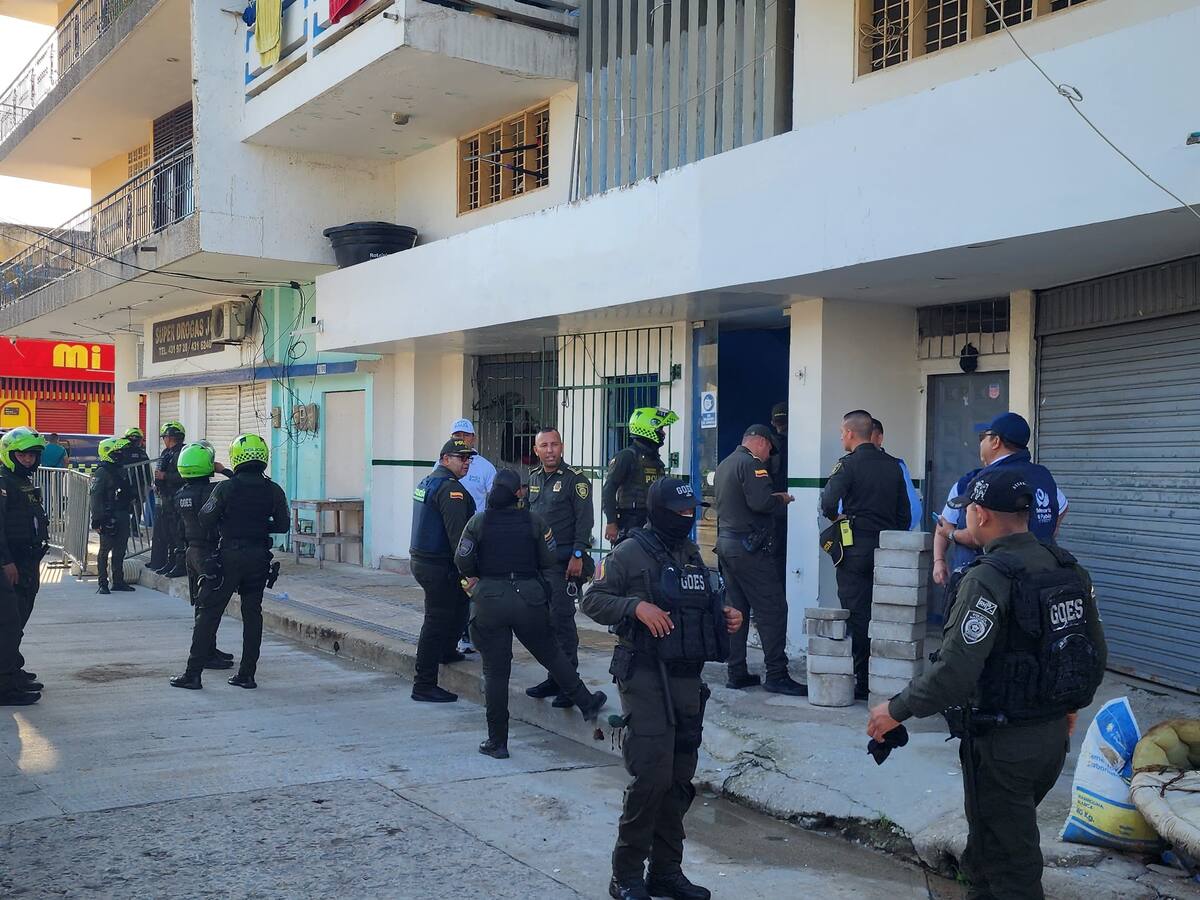 Inició el traslado de detenidos a la cárcel Rodrigo de Bastidas de Santa Marta