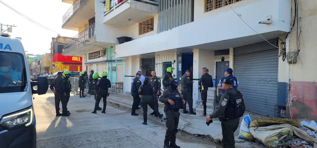 Traslado de los reclusos/ Alcaldía de Santa Marta