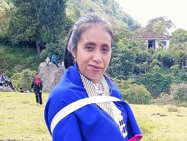 La mujer fue ultimada con arma de fuego en la vereda La Cuchilla. Crédito: Comunidad Misak