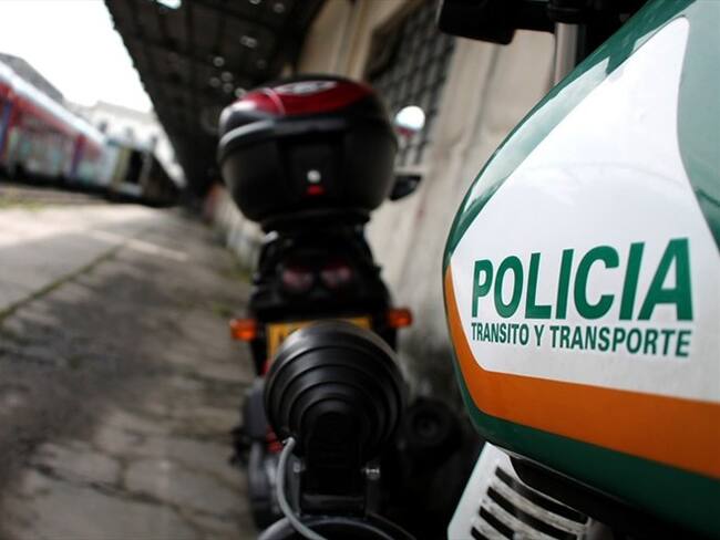 Policía de Tránsito. Foto: Colprensa