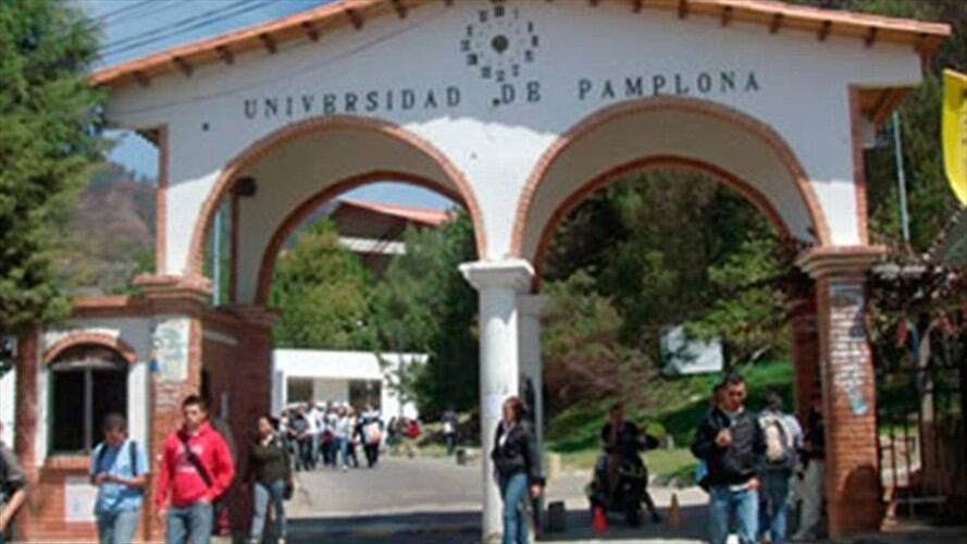 Cancelan ceremonias de grado en la universidad de Pamplona. Foto: Unipamplona