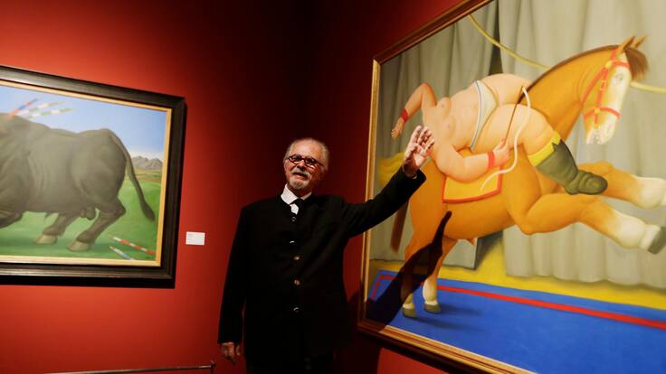 Denuncian que obra de Fernando Botero fue subastada en Riad a precio muy inferior a su valor real