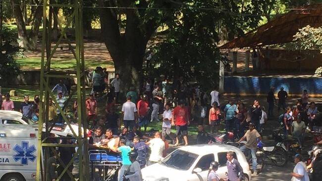 Tiroteo Cartago. Foto: Erika Rebolledo