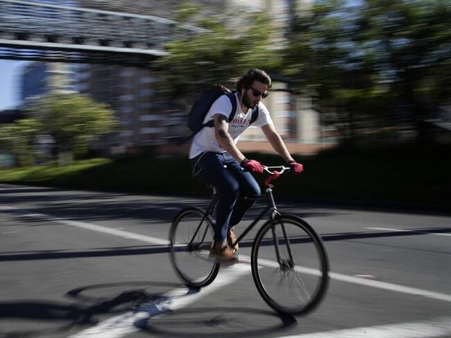 Día sin carro. Foto: Colprensa