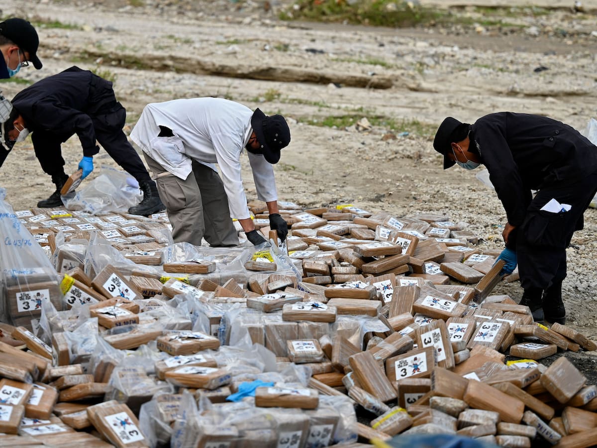 El Salvador incautó 4,3 toneladas de droga, con un valor de más de cien millones de dólares