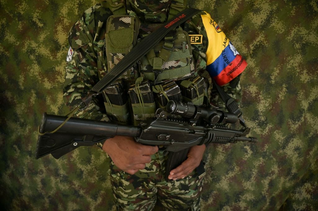 Imagen de referencia de las disidencias de las Farc. Foto: Getty Images.