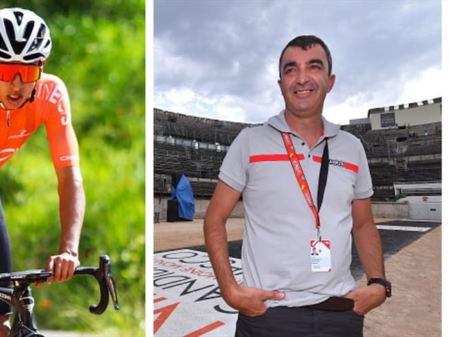 &quot;Estamos ante una posible leyenda del ciclismo&quot;, aseguró Javier Guillén al referirse a Egan Bernal. Foto: Getty Images