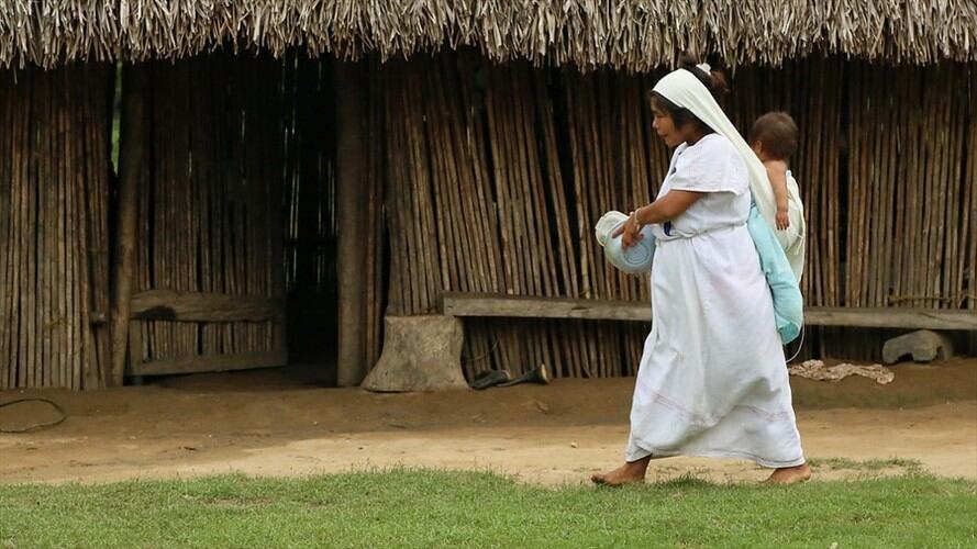 Estas son las condiciones de los indígenas de la Sierra para vacunarse contra el COVID-19. Foto: Colprensa