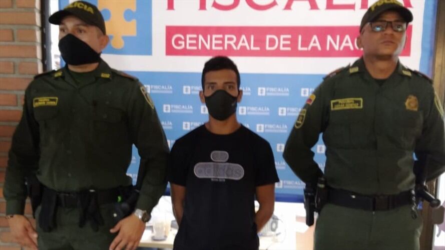 A la cárcel hombre investigado por atentado con explosivos en La Apartada, Córdoba . Foto: Prensa Fiscalía