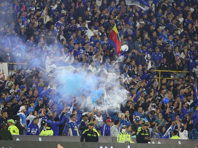 Hichas Millonarios FC. Foto archivo Daniel Garzón Herazo/Getty Images