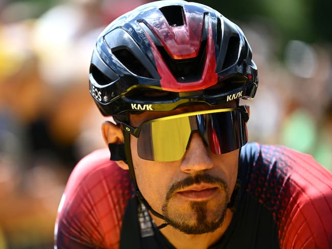 Ciclista colombiano Daniel Felipe Martínez. (Photo by Stuart Franklin/Getty Images)