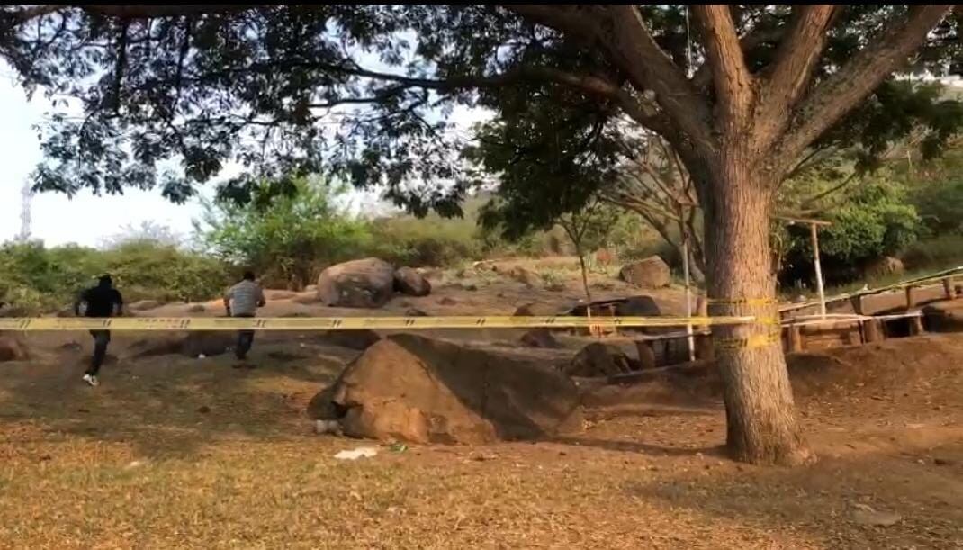 Conmoción en Yumbo por hallazgo de cadáver de una menor semienterrado. Foto: Cortesía.