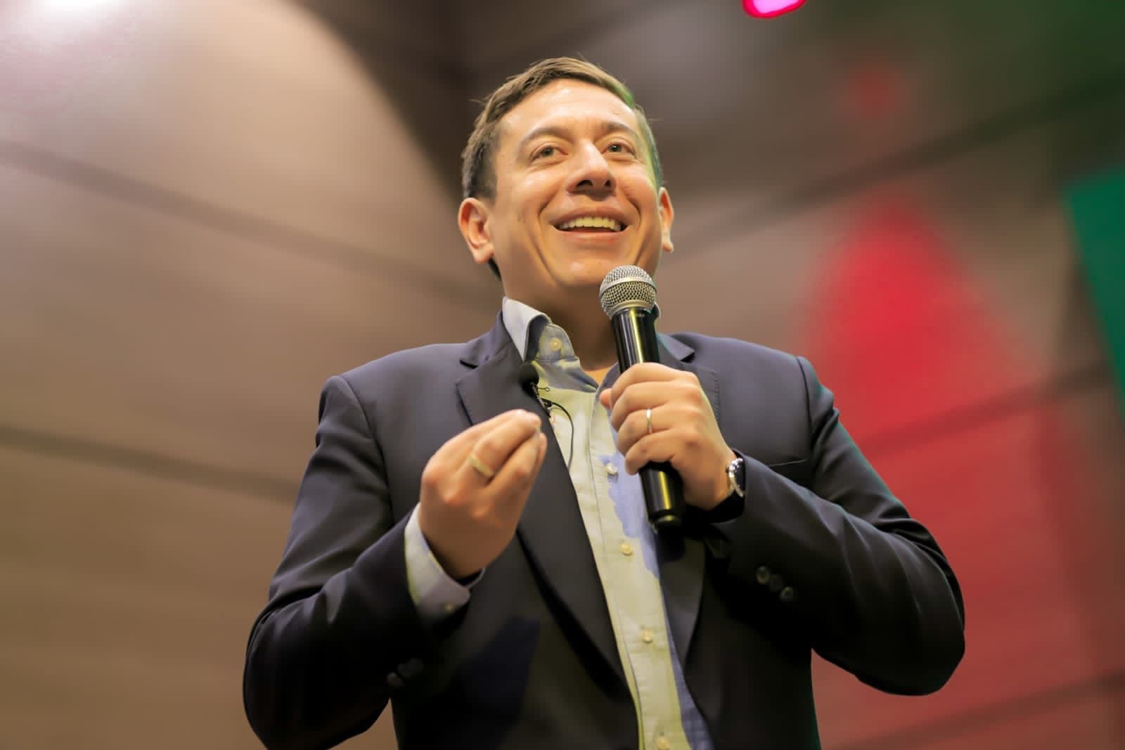 El gobernador de Boyacá, Carlos Andrés Amaya. Foto: Suministrada.