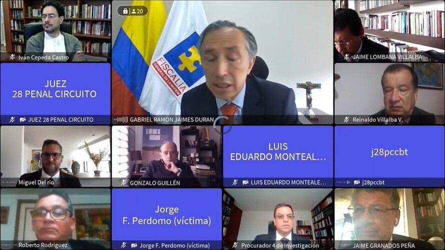 Caso del expresidente Uribe. Foto: Colprensa