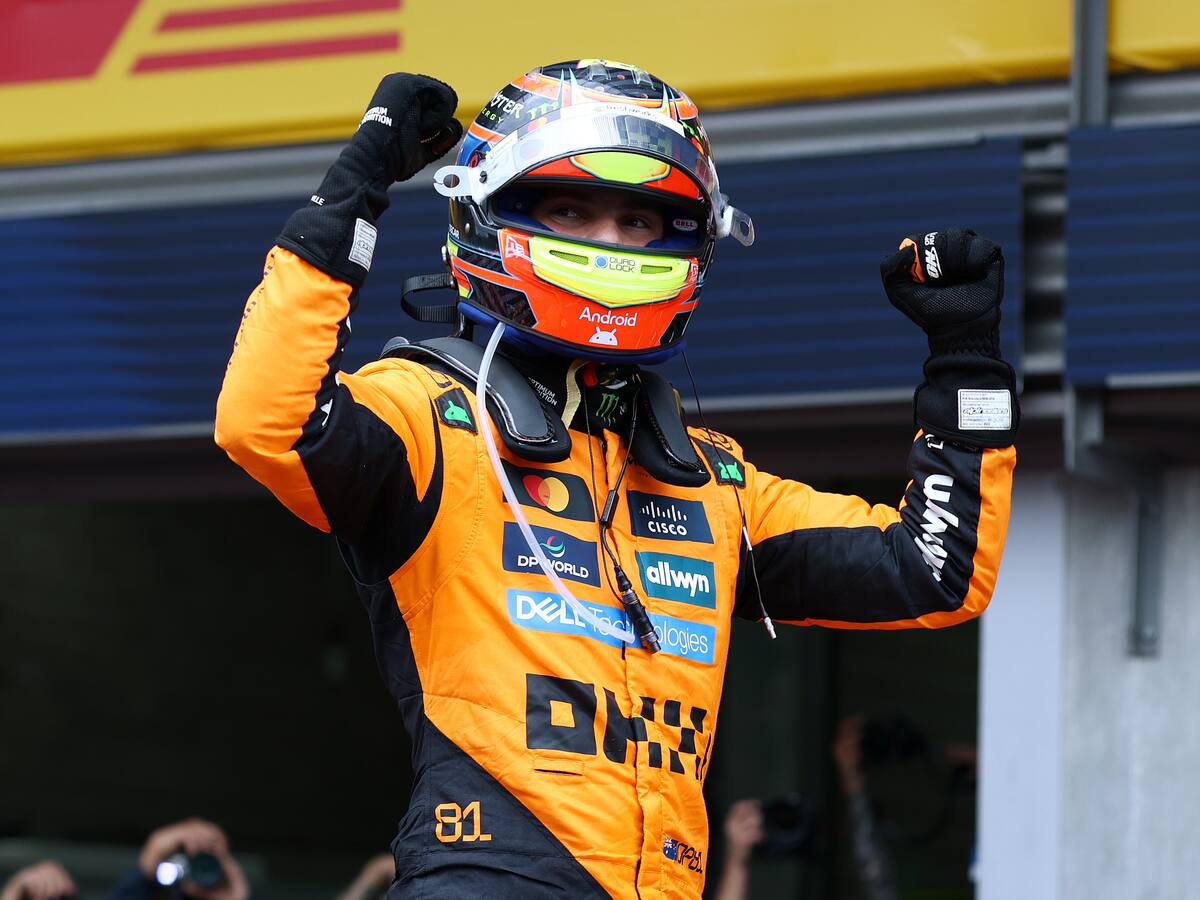 Oscar Piastri ganó el Gran Premio de Bélgica de la Fórmula 1