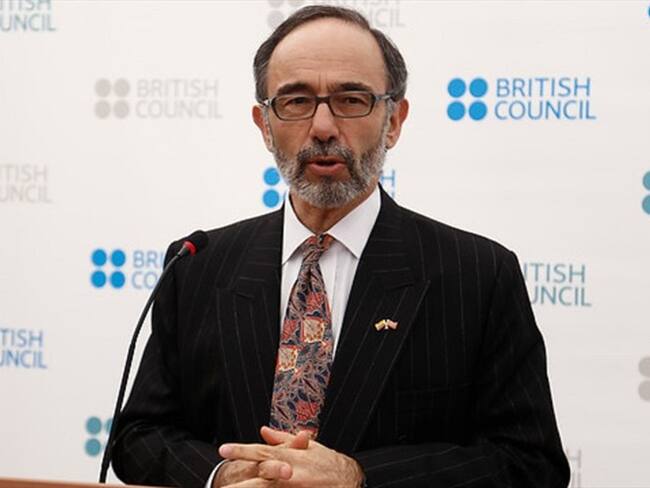 Peter Tibber, embajador de Reino Unido en Colombia. Foto: Colprensa