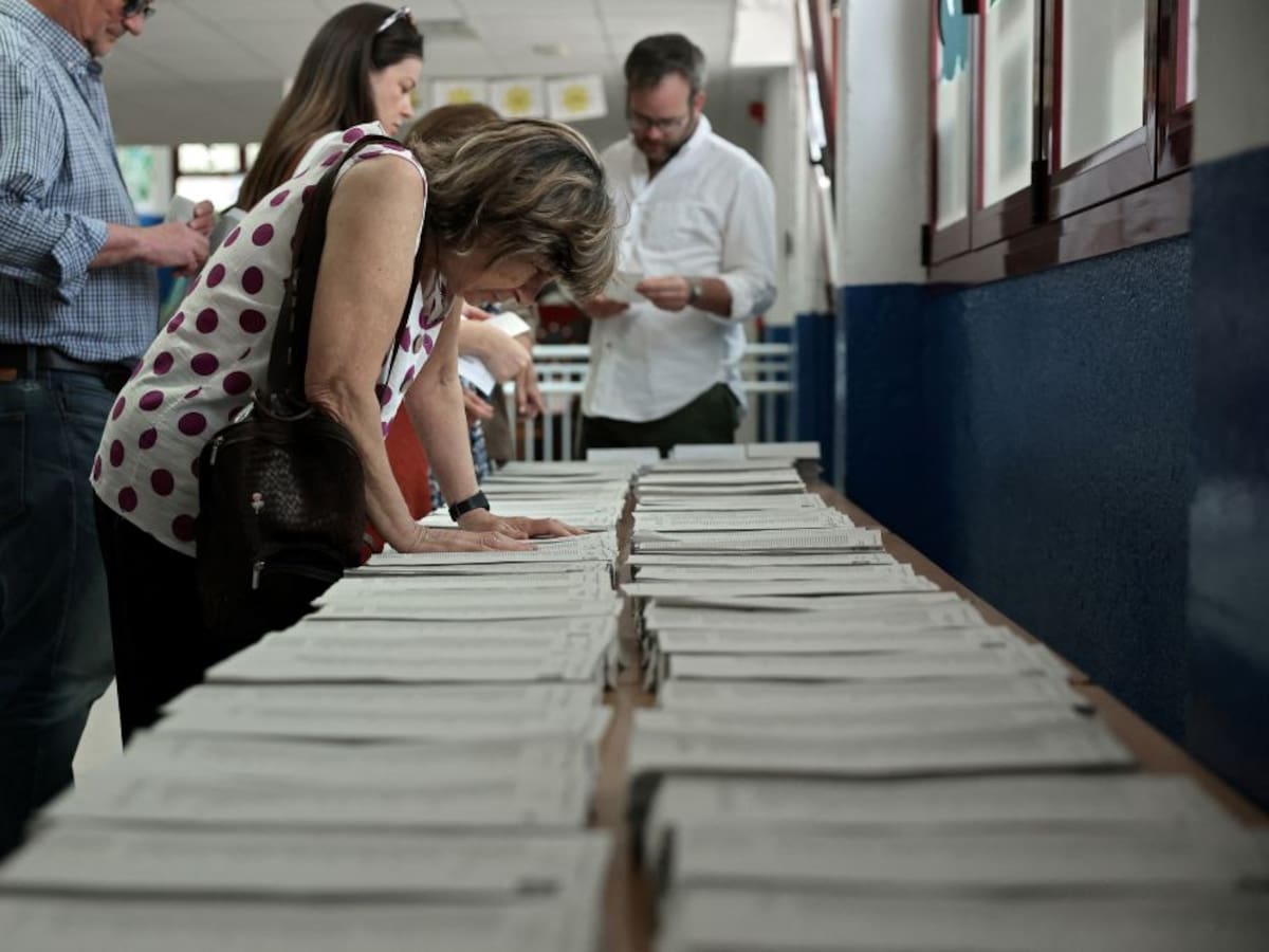 Las elecciones europeas cayeron casi 7 puntos a mitad de la jornada en España