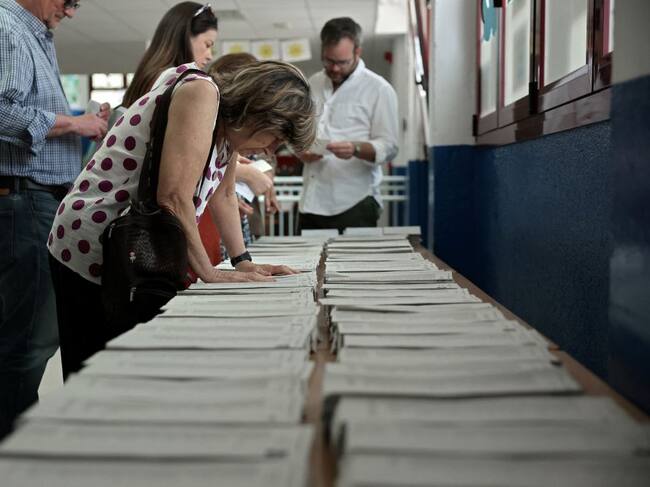 Elecciones en España sobre la Unión Europea. (Foto: THOMAS COEX/AFP via Getty Images)