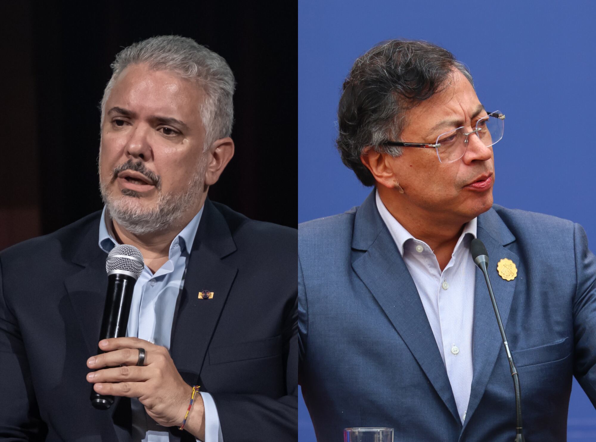 Iván Duque y Gustavo Petro | Fotos: GettyImages
