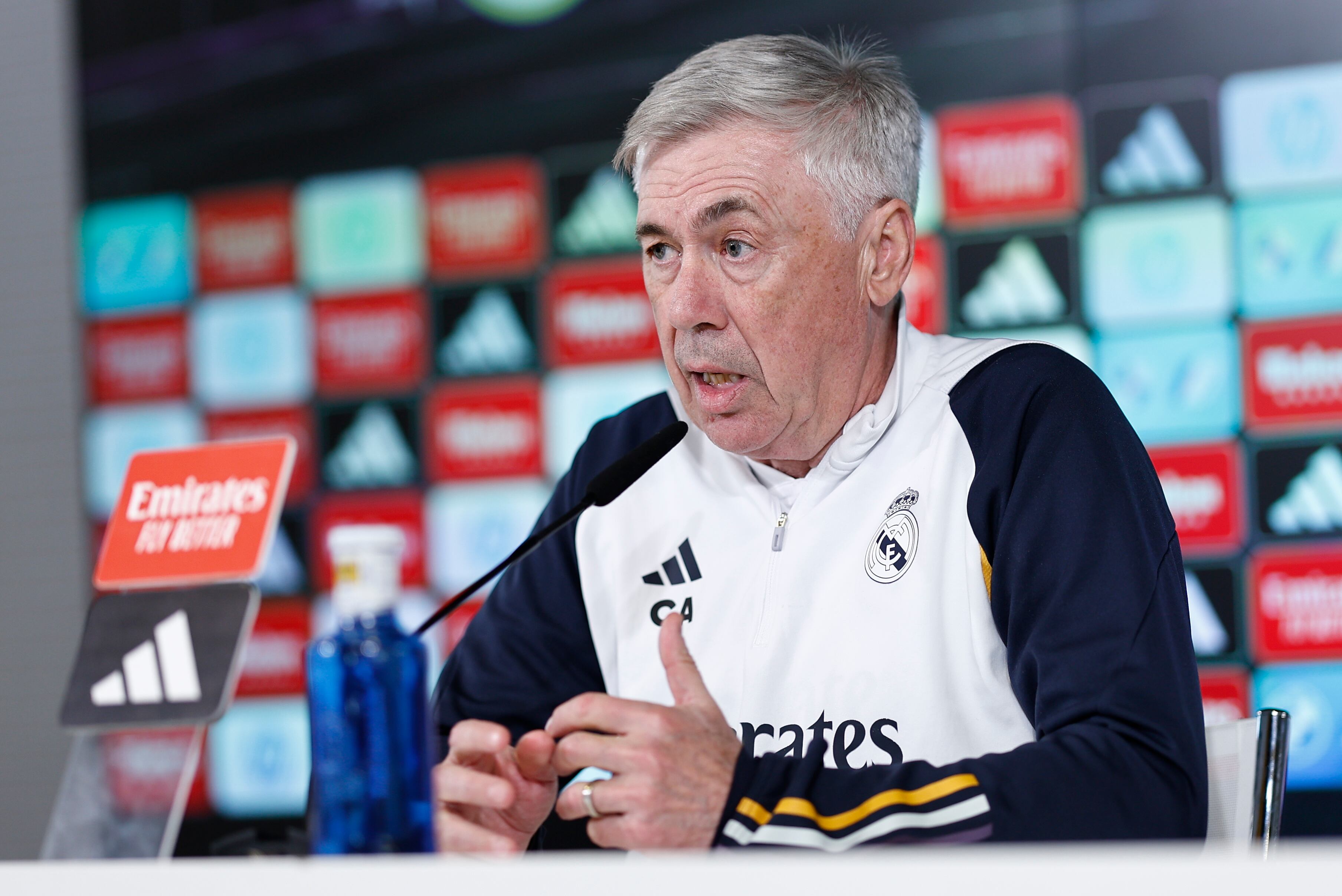 El técnico del Real Madrid, Carlo Ancelotti | Foto: EFE