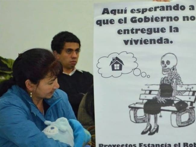 Defensoría pide solución inmediata ante posible evacuación de familias de controvertido proyecto de vivienda en Tunja. Foto: Concejo de Tunja