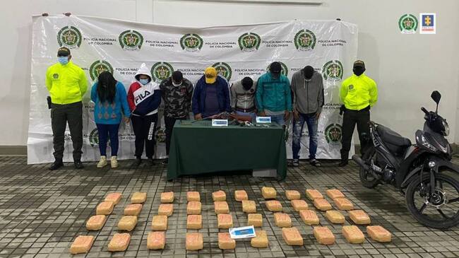 La estructura fue contratada por los ‘Los Shotas’ de Buenaventura para cometer los crímenes en Cali. Foti: Fiscalía.