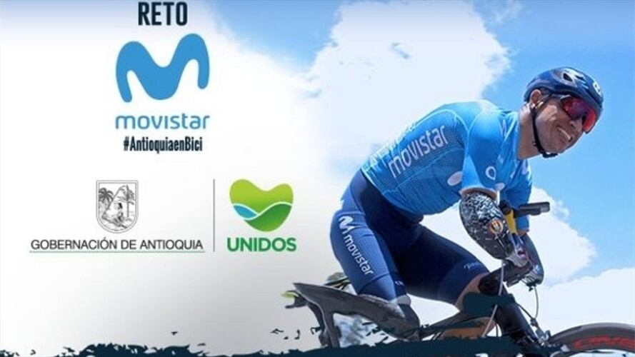 ‘Mochoman’ estará presente en el reto Movistar – Antioquia en bici. Foto: #AliadosW