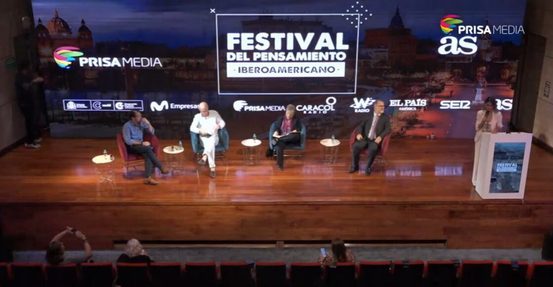 Expertos en temas de economía, sociedad, medios de comunicación y más se dieron cita en el Festival del Pensamiento Iberoamericano de Prisa Media en la ciudad de Cartagena.