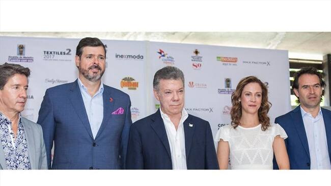 Con optimismo y expectativas de negocio se inauguró Colombiamoda 2017. Foto: Prensa Inexmoda