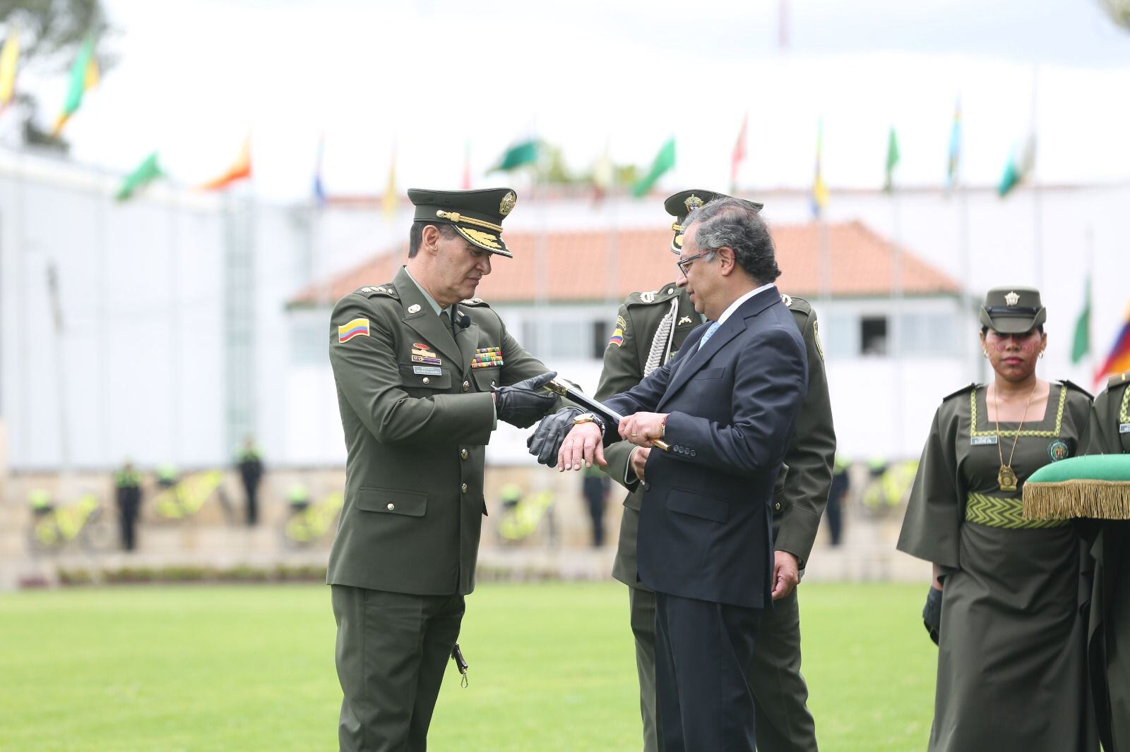 Posesión del general William Salamanca como director de la Policía | Foto: Suministrada