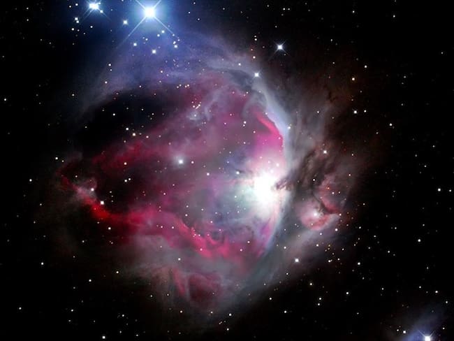 Nebulosa de Orión, a 1500 millones de años luz de la Tierra. Foto: Getty Images