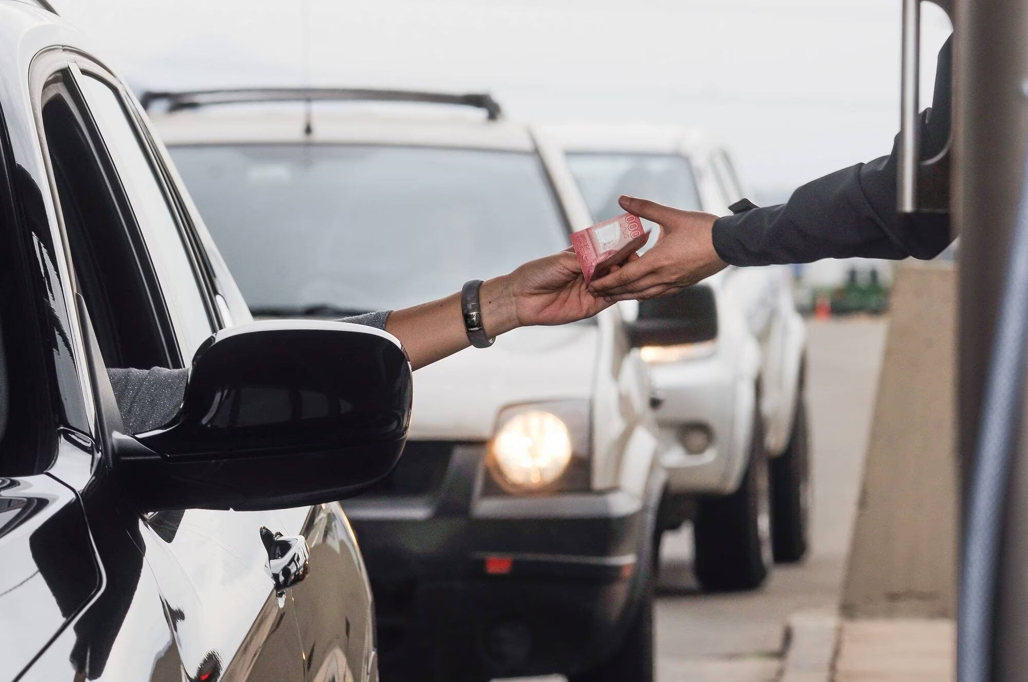 Imagen de referencia de peaje. Foto: Getty Images / Lucas Ninno