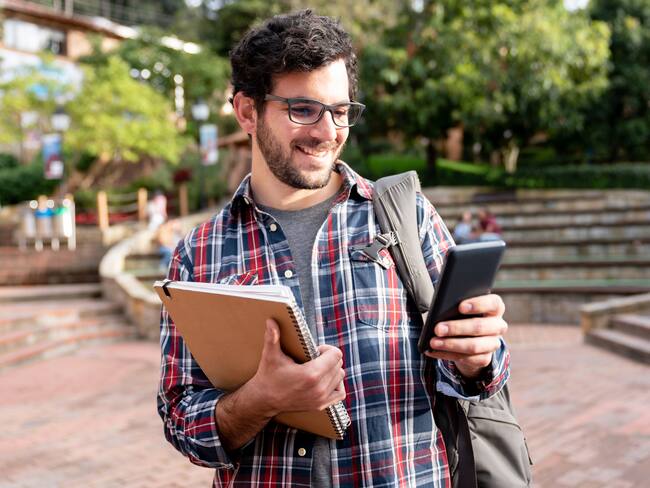 Estudiante universitario en Colombia. Foto: Getty Images.