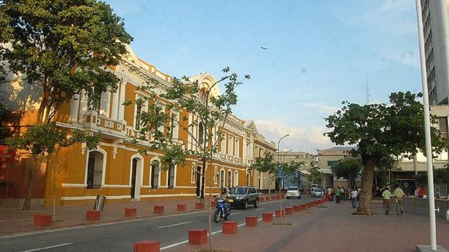Alcaldía de Santa Marta. Foto: Twitter W Radio