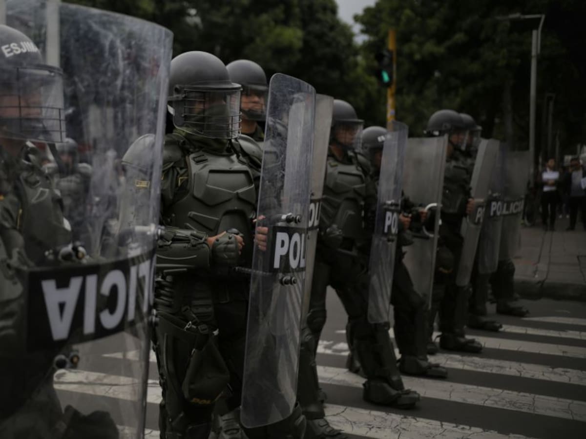 Sin implementación del Esmad, Policía controló los actos vandálicos en Bogotá