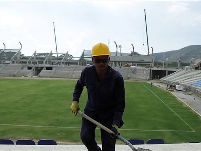 Amplían plazo de entrega del nuevo estadio de Santa Marta. Foto: Colprensa