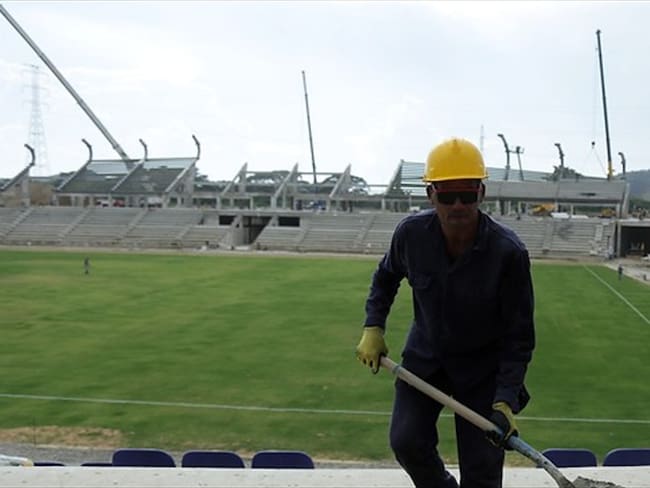Amplían plazo de entrega del nuevo estadio de Santa Marta. Foto: Colprensa