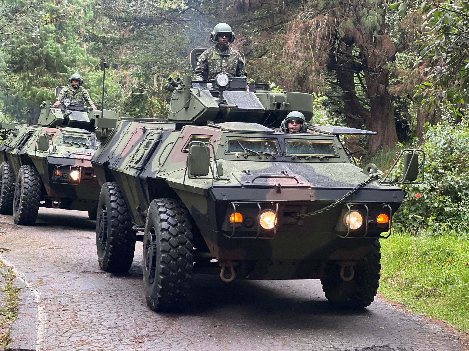 Blindado ASV. Foto: Ejército Nacional