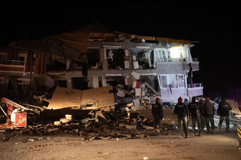 Terremoto en Turquía. Foto: Getty Images.