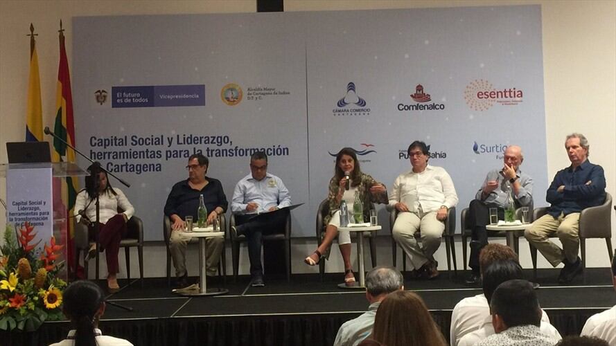 “A los que les moleste, de malas”: Vicepresidenta ante malestar por su agenda en Cartagena. Foto: La w