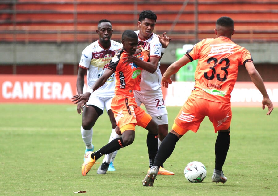 Tolima venció a Envigado y arrancó con pie derecho los cuadrangulares. Foto: Colprensa.